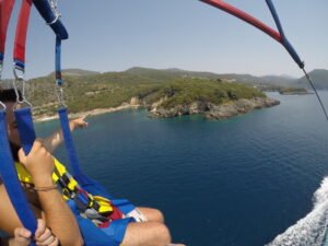 parasailing
