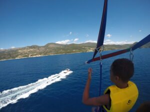 parasailing
