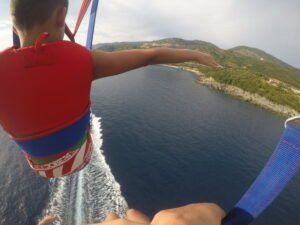 parasailing