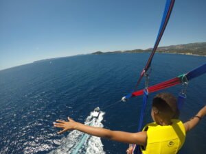 parasailing
