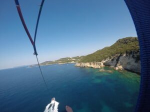 parasailing